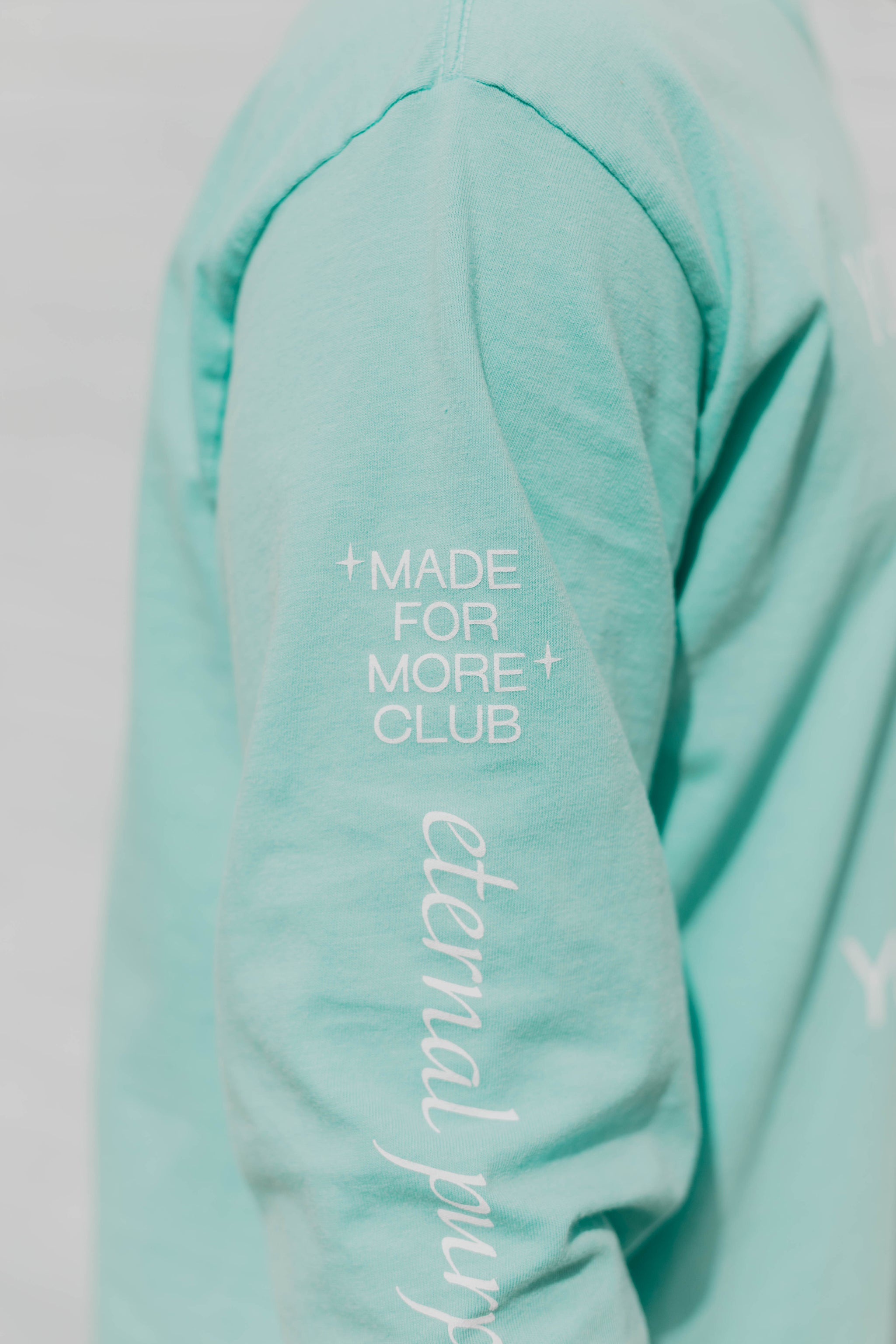 You're Not A Mistake, You're A Miracle Long T-Shirt (Teal)